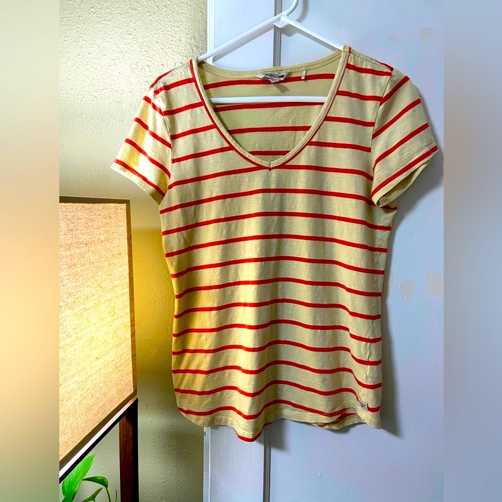 Toad and Co striped t shirt